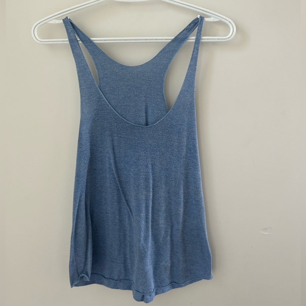 Blue Sleeveless Women's Top